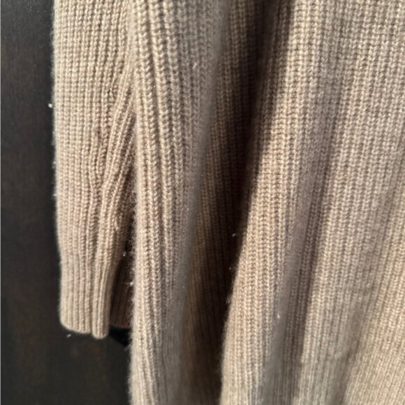 Jenni Kayne Cashmere Cocoon Cardigan Sweater in Sandstone - Picture 10 of 11